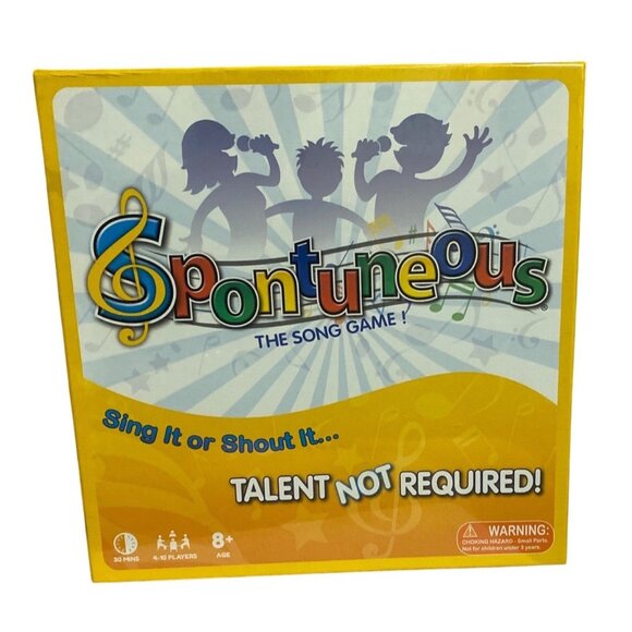 Spontuneous The Song Game  Family Party Board Game New SEALED - Picture 6 of 7